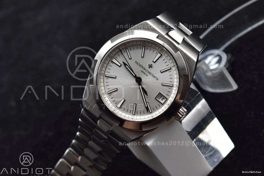 Overseas Best Sleek Dial ZF Edition 4500V A Bracelet SS SS 924 on Silver 1:1 0415